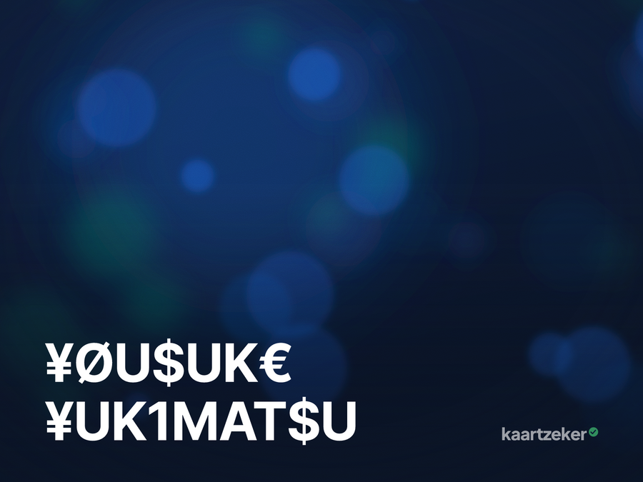 ¥ØU$UK€ ¥UK1MAT$U – Gashouder vr 12 mrt 2027 tickets