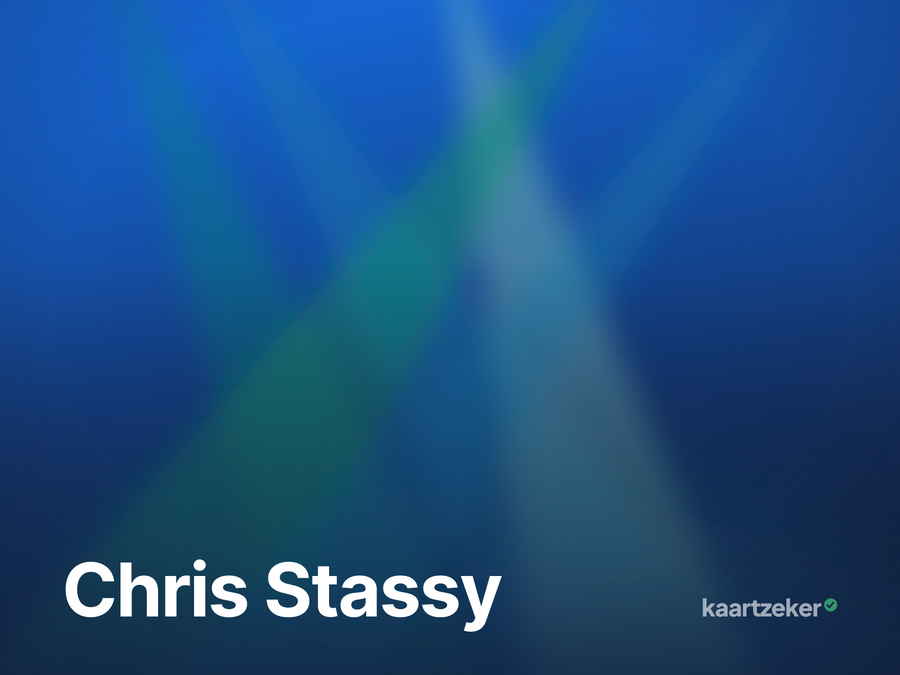 Chris Stassy – Gashouder za 28 nov 2026 tickets