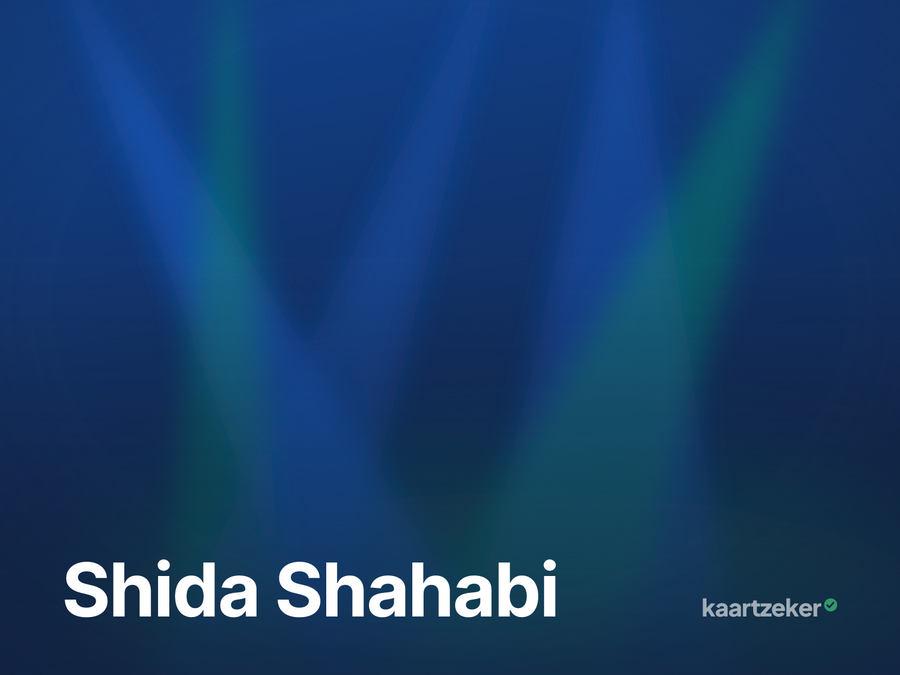 Shida Shahabi – Gashouder zo 22 nov 2026 tickets